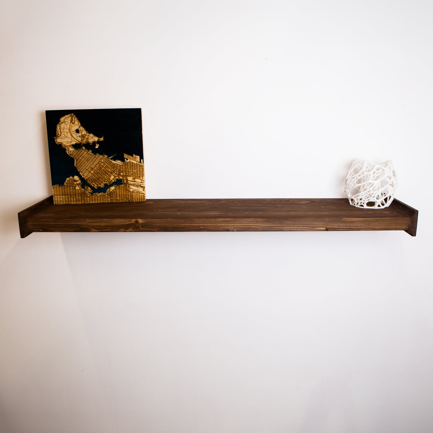 Rustic Pine Floating Shelves TimberCreek