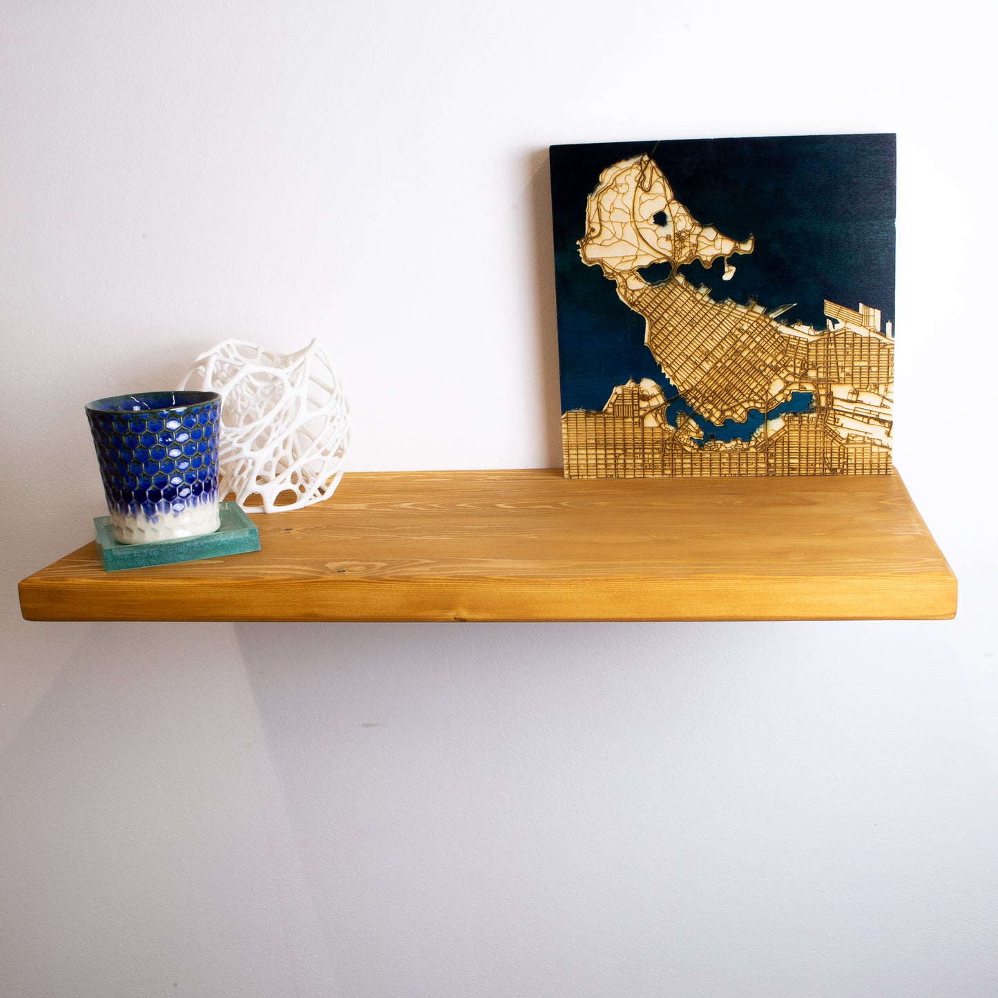 Pine Floating Shelf