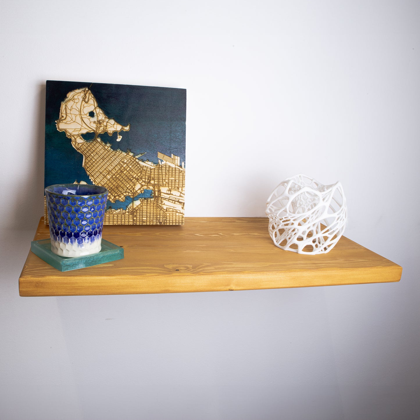 Pine Floating Shelf