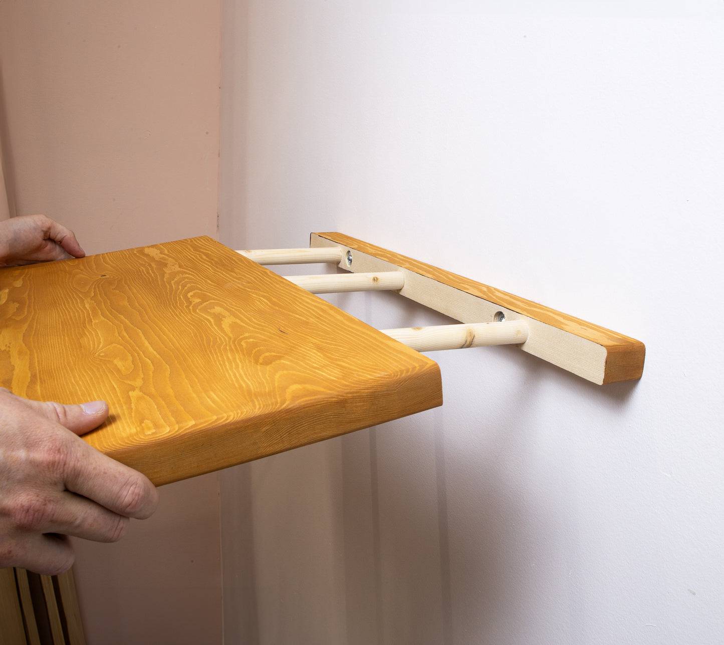 Pine Floating Shelf