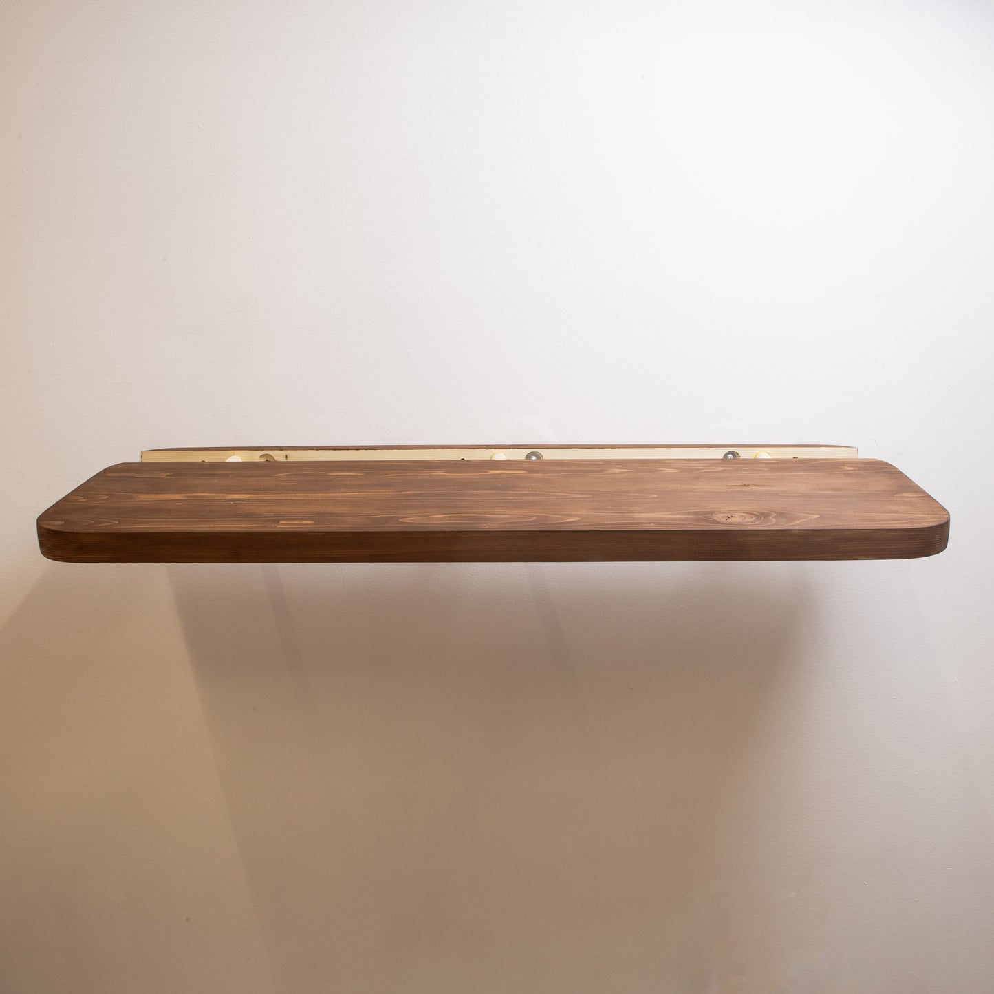 Handcrafted Floating Wooden Shelf for Home Decor